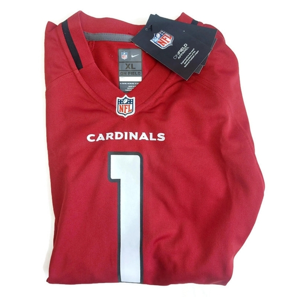 Nike Arizona Cardinals Jersey Youth Size XL (18/20) Kyler Murray #1 On Field Red - Picture 6 of 6
